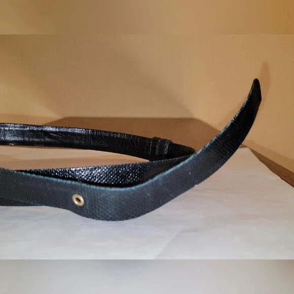 Judith Lieber lizzard skin Vintage belt main image 11